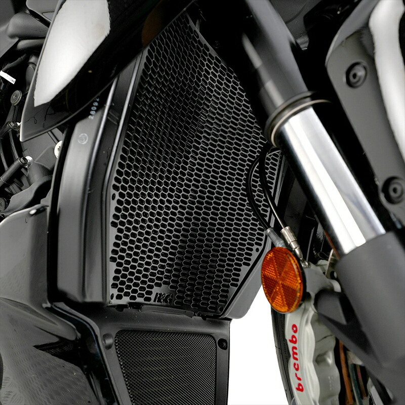 バイクパーツ R&G(アールアンドジー) Pro Radiator Guard BLACK RG-RAD0316PROBK 4580779590866