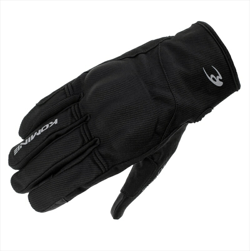 【5日前後で発送】 ウェア コミネ GK-2583 スーパーフィットプロテクトレイングローブ Black S 06-2583 4582611219331 取寄品