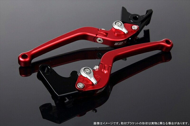 ハンドル エスエスケイ スピードラ アジャストレバー スタンダード可倒式 Mレッド/Mシルバー Monkey125 GROM/MSX125 13-16 CBR250R MC41 LVAM003RD-SR 4589995067824 取寄品|バイク・バイク用品はとやグループ