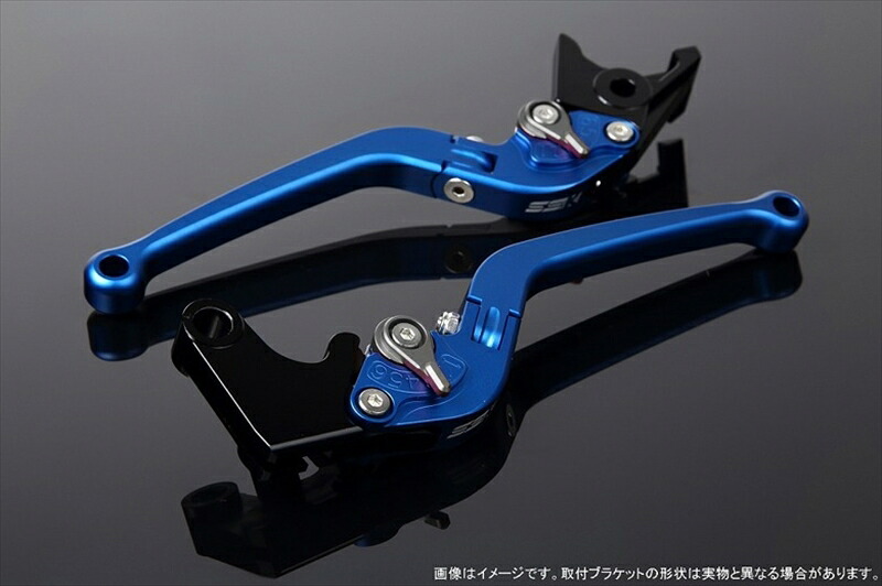 ハンドル エスエスケイ スピードラ アジャストレバー スタンダード可倒式 Mブルー/Mチタン Monkey125 GROM/MSX125 13-16 CBR250R MC41 LVAM003BE-TM 4589995067916 取寄品｜バイク・バイク用品はとやグループ
