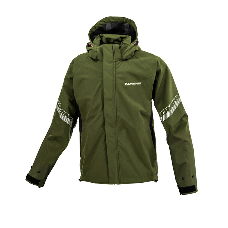 ウェア コミネ RK-549 BREATHTER 3L RAINジャケット Olive 2XL 03-549 4582611200759 取寄品|バイク・バイク用品はとやグループ