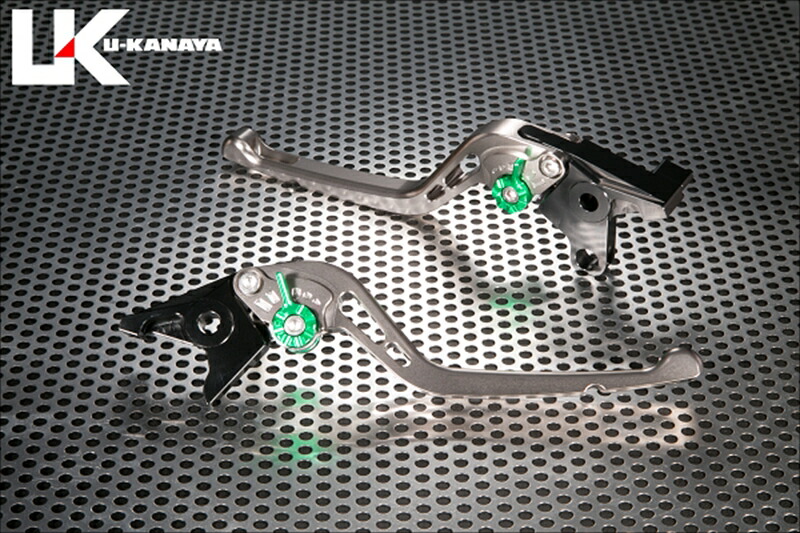 バイクパーツ ハンドル ユーカナヤ レバーセット GPタイプ/ロング TI/BL KA079-137-0506 4550255905743 NINJA H2SX SE 22-/SE+ 22