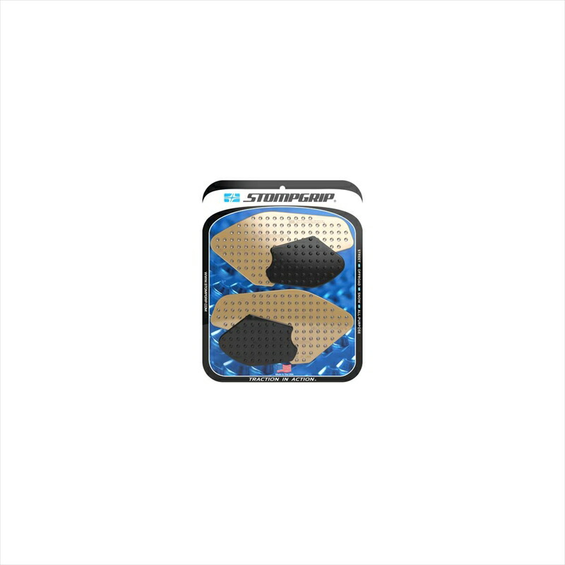 バイクパーツ 外装 ストンプグリップ トラクションパッドタンクキットハイブリッド 55-10-0195H 4550255921590 VOLCANO MT-07 22-23
