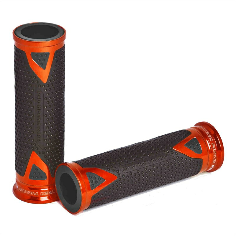 バイクパーツPUIG(プーチ) HI-TECH RADIKALグリップ 119mm オレンジ6325T4571415043754|バイク・バイク用品はとやグループ