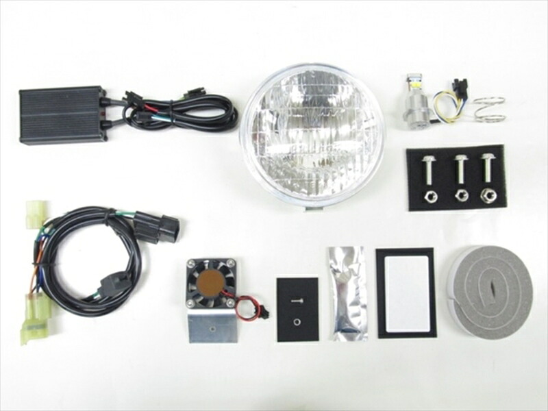電装系 プロテック LBH-H39 LEDクラシカルヘッドライト 6000k クロスカブ110 JA60 63021-60 4961421417234 取寄品