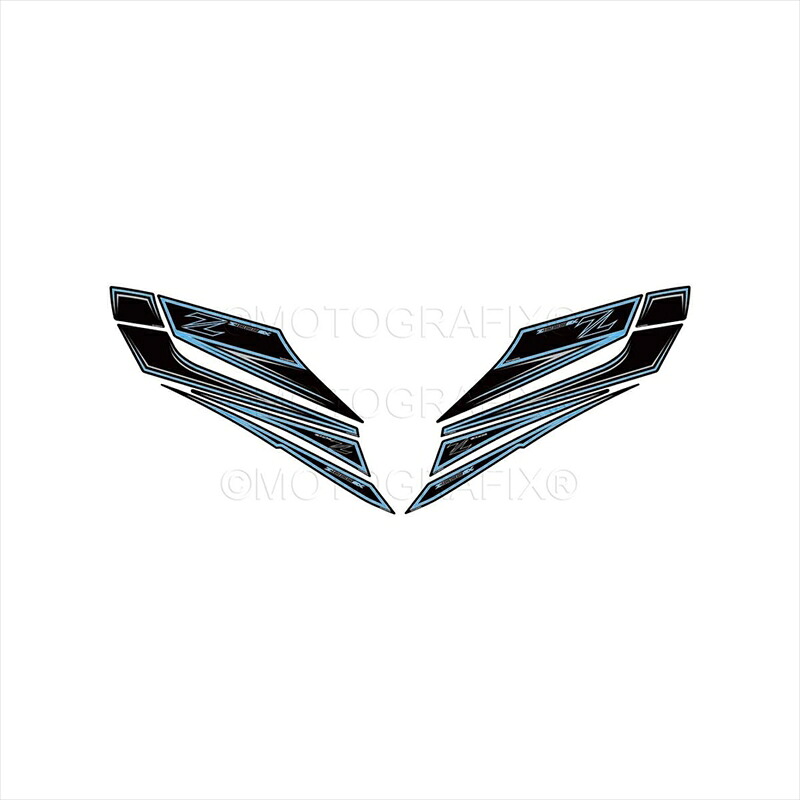 バイクパーツ アクセサリー モトグラフィックス REAR BODY PAD MT-RK021KB 4580041248662 Z1000SX(17-19)