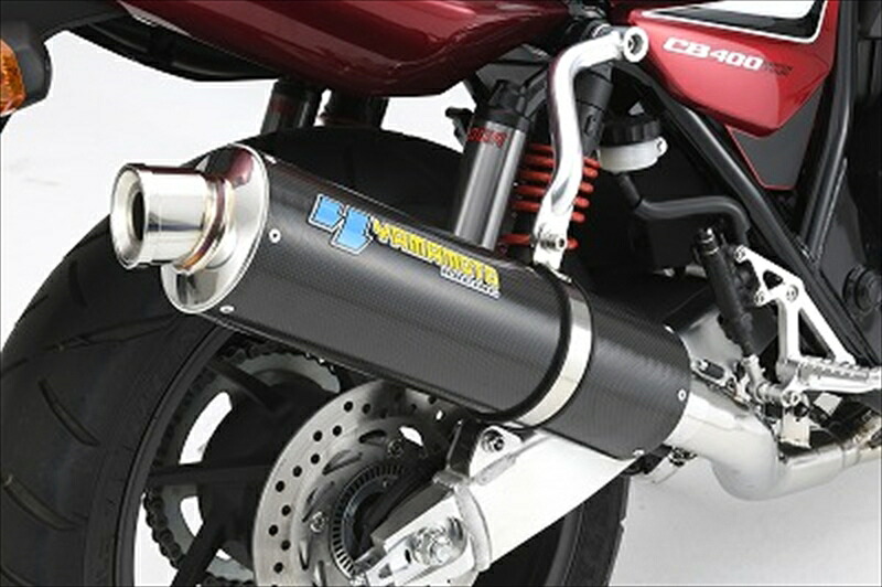 マフラー ヤマモトレーシング SPEC-A チタン4-1 UP カーボン CB400SF Revo 18- 2BL-NC42 10416-11UTC 4521717009194 取寄品