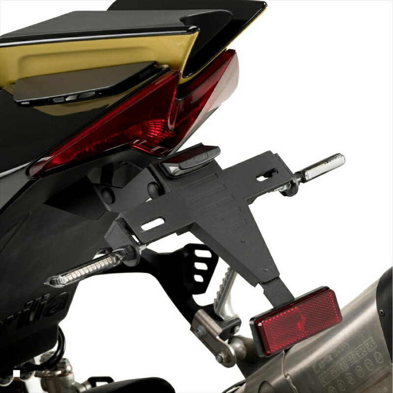 バイクパーツ 外装 プーチ ライセンスサポート ブラック 21354N 4571415045079 RSV4 FACTORY 21-23