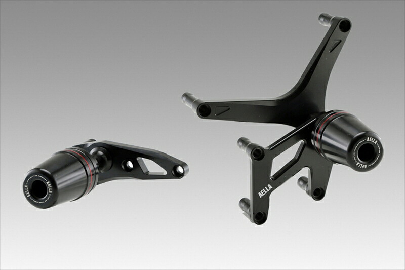 バイクパーツ 外装アエラ AELLA フレームスライダー ブラック DIAVEL V4AE-68154 4550255956486DIAVEL V4|バイク・バイク用品はとやグループ