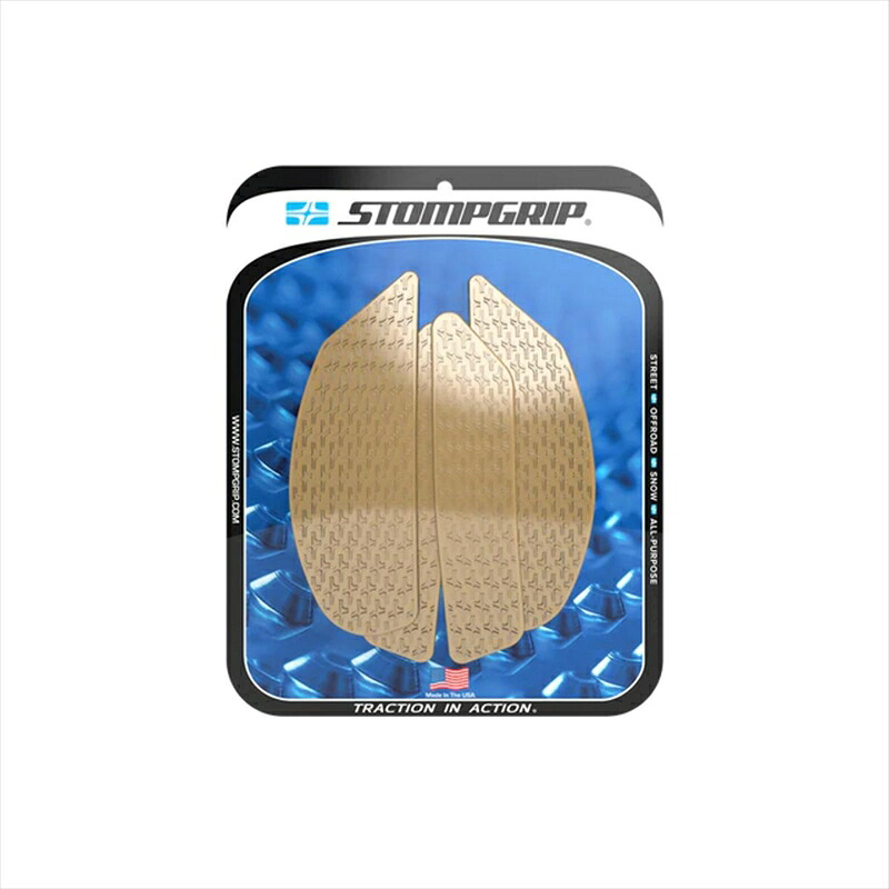 バイクパーツ 外装 ストンプグリップ トラクションパッドタンクキット クリア 55-14-0203C 4550255957148 ICON MT-10 22-23