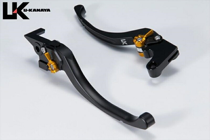 バイクパーツ ハンドル ユーカナヤ レバーセット ツーリング BK/BL KA021-139-0811 4550255966911 (ツヤケシ) ZX-10R 21-24