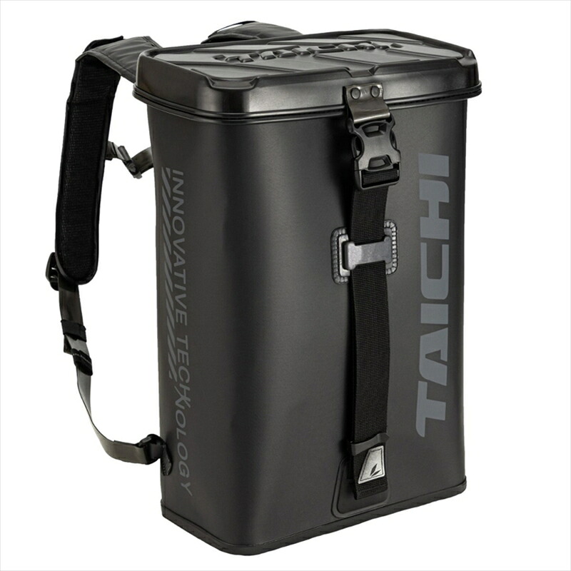 【5日前後で発送】 アールエスタイチ RSタイチ WP バケットバックパック 15L BLACK RSB290BK01 4997035076499 取寄品｜バイク・バイク用品はとやグループ