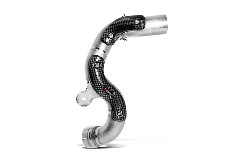 バイクパーツ マフラーアクラポビッチ リンクパイプ チタン ハイマウントL-B12SO6T 4548916110254R NINE T 14-16｜バイク・バイク用品はとやグループ