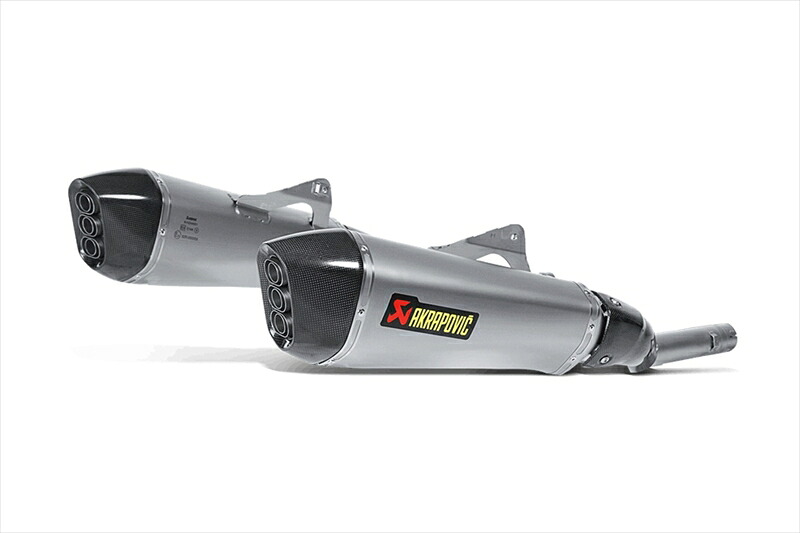 バイクパーツ AKRAPOVIC(アクラポビッチ) スリップオンライン チタン EC/ECE S-B16SO4-HZAAT 4550255695484
