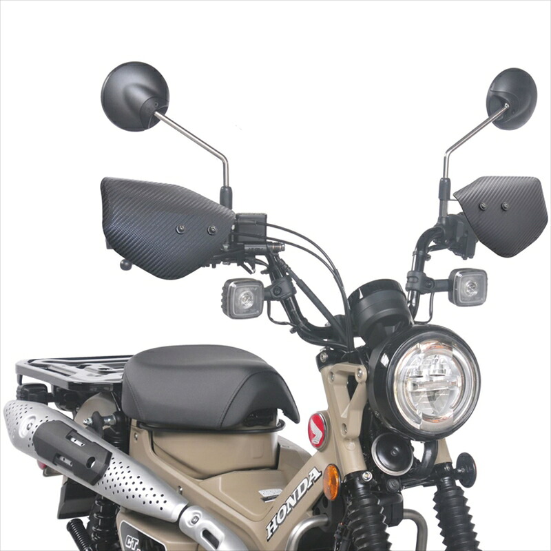 【5日前後で発送】 外装 エ-エフアサヒ アサヒフウボウ ナックルバイザー M6-01CB CT125 2BJ-JA55/8BJ-JA65 M6-01CB 4560122614333 取寄品