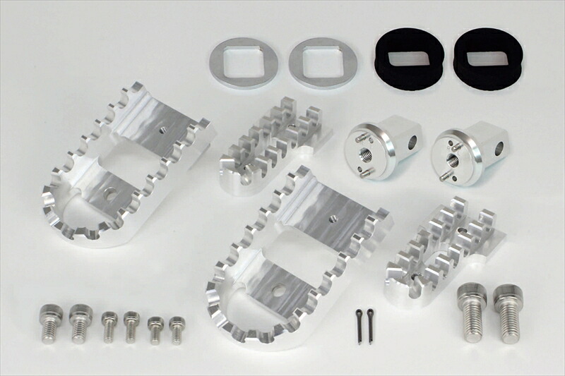 バイクパーツ ステップ SP TAKEGAWA(スペシャルパーツタケガワ) ビレットワイドステップキット 06-13-0107 4514162801727