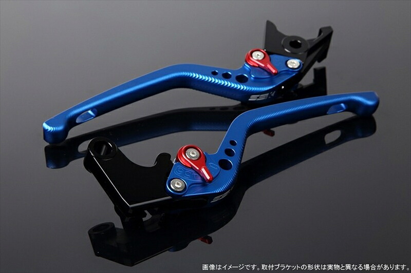ハンドル エスエスケイ スピードラ アジャストレバー 3D ロング Mブルー/Mレッド MT-01 04-09 VMAX1700 09-13 LVEM043BE-RD 4580540515371 取寄品｜バイク・バイク用品はとやグループ