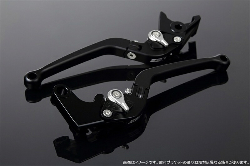 【5日前後で発送】 ハンドル エスエスケイ スピードラ アジャストレバー スタンダード可倒式 Mブラック/Mシルバー MT-01 04-09 VMAX1700 09-13 LVAM043BK-SR 4589995087143 取寄品｜バイク・バイク用品はとやグループ 10,136円