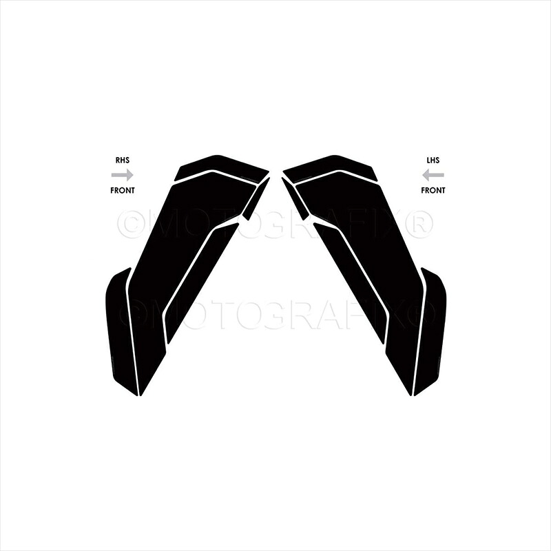 バイクパーツ アクセサリーモトグラフィックス Number Board Decal ProtectorMT-BRG004PK 4580779601135S1000XR(20-23)｜バイク・バイク用品はとやグループ