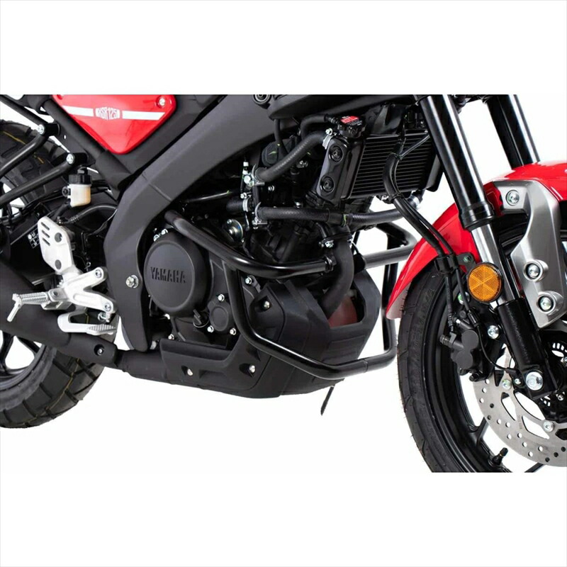 バイクパーツ HEPCO&BECKER(ヘプコアンドベッカー) エンジンガード ブラック 5014575 00 01 4550255986421 XSR125 21-25/MT-125 20-25