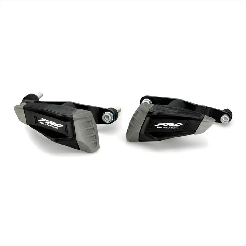 バイクパーツ 外装 プーチ フレームスライダーPro 2.0ブラック 21622N 4571415046854 GSX-8S 23(FRAME SLIDERS)