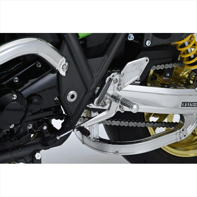 バイクパーツ ステップ オーヴァーレーシング バックステップ SIL 51-811-01 4539770112911 ZRX1200/ZRX1200 DAEG