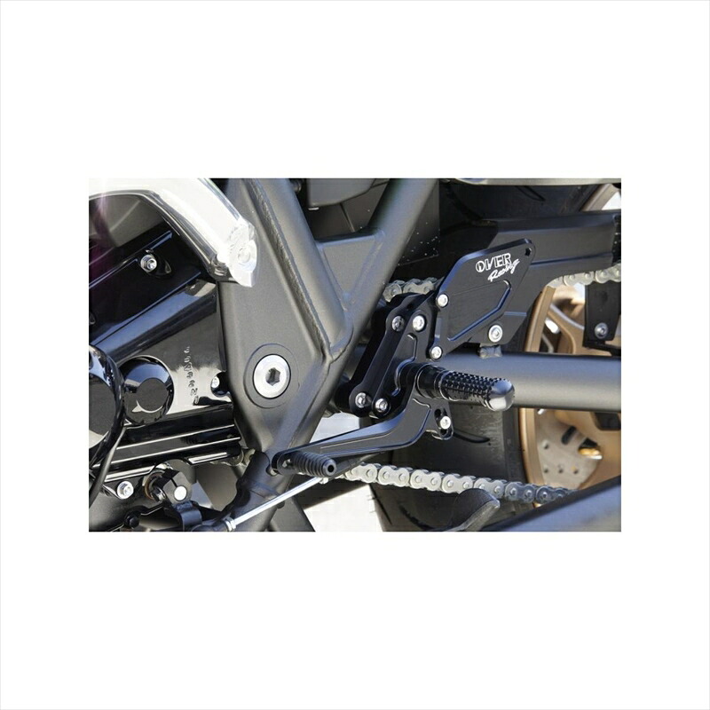 バイクパーツ ステップ オーヴァーレーシング バックステップ BLK 51-811-01B 4539770112928 ZRX1200/ZRX1200 DAEG