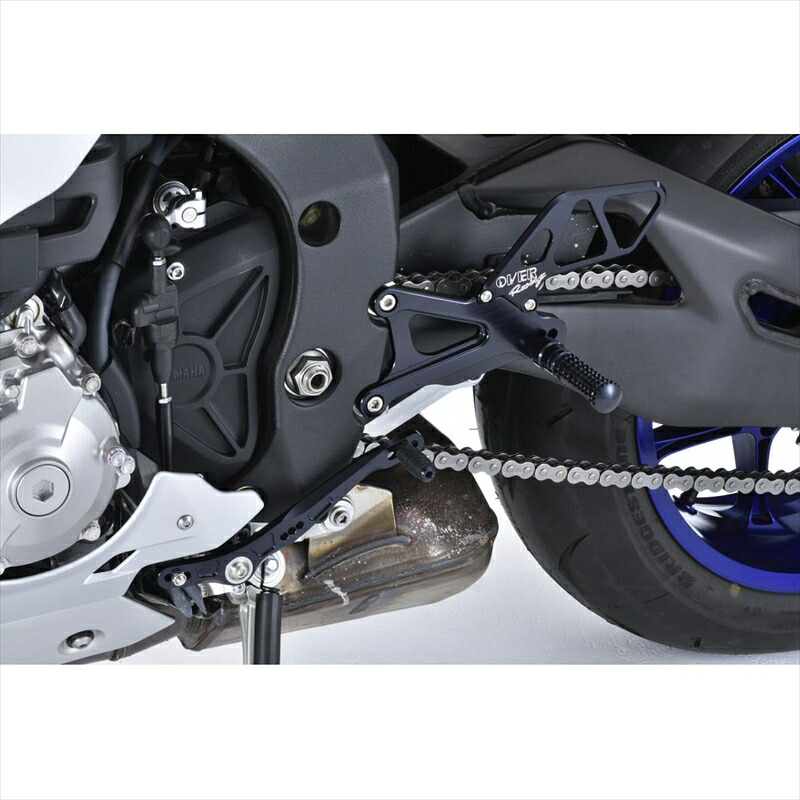 バイクパーツ ステップ オーヴァーレーシング バックステップ 4POS BLK 51-424-01B 4539770113444 YZF-R1 15