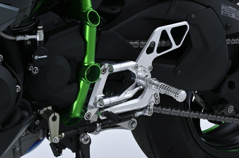 バイクパーツ OVER RACING(オーバーレーシング) バックステップ 4P SIL 51-87-01 4539770113703