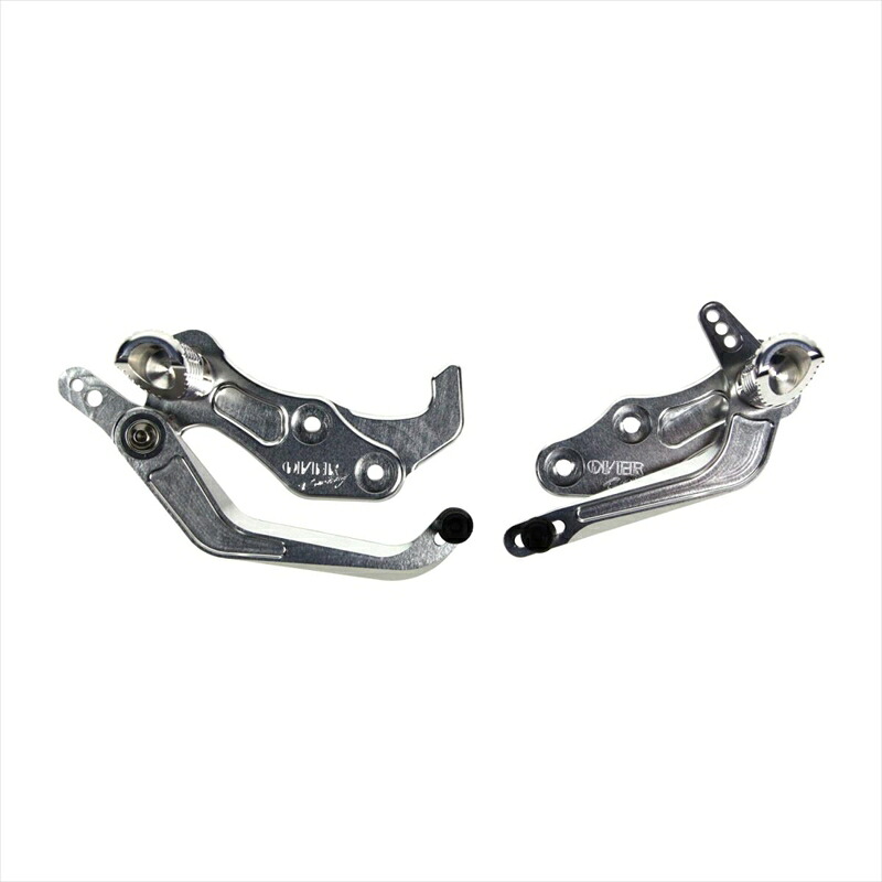 バイクパーツ ステップ オーヴァーレーシング バックステップ 4P Type-2 SIL 51-401-05 4539770114328 SR400(FI)