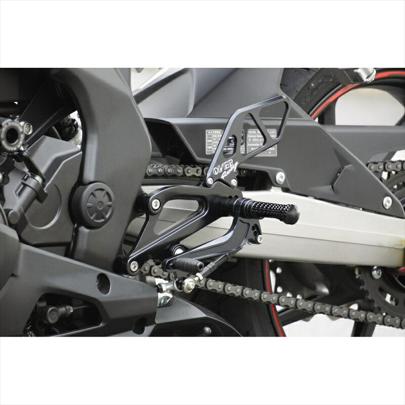 バイクパーツ ステップ オーヴァーレーシング バックステップ 4P BLK 51-02-01B 4539770116292 CBR250RR