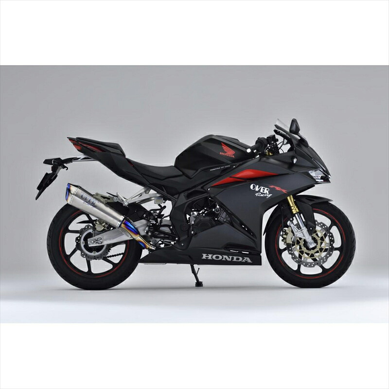バイクパーツ マフラー オーヴァーレーシング TT-Formula RS+PRO チタン S/O 17-02-12 4539770117671 CBR250RR 17-19