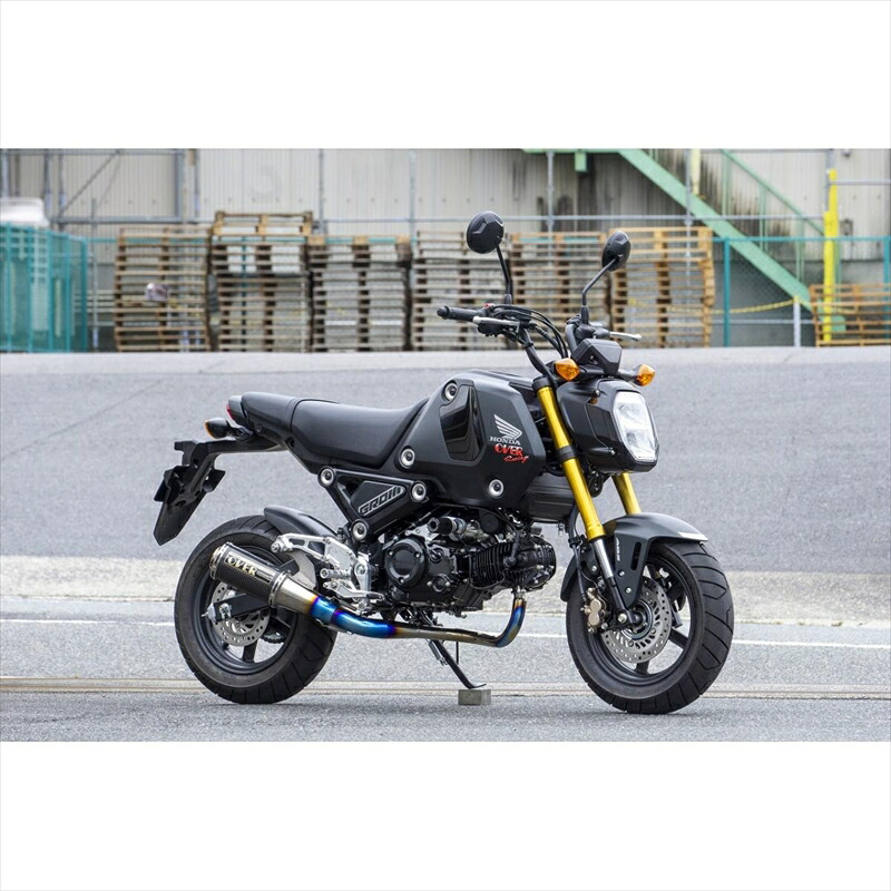 バイクパーツ マフラー オーヴァーレーシング GP-PERFORMANCE XL フルチタン 16-223-08 4539770121968 GROM 21-22