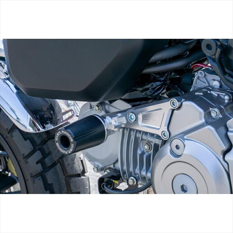 バイクパーツ 外装オーヴァーレーシング エンジンスライダー BLK59-013-01B 4539770122552MONKEY125｜バイク・バイク用品はとやグループ