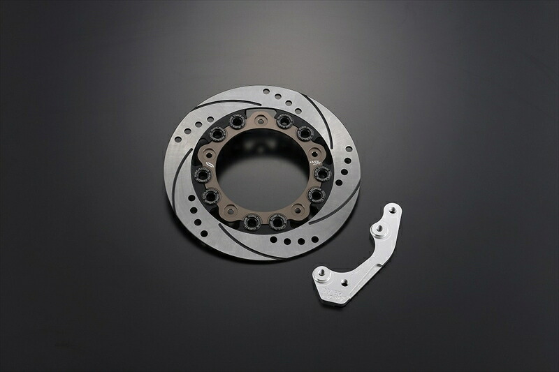 バイクパーツ OVER RACING(オーバーレーシング) セミフローティング＆専用Fキャリパーサポート 83-223-14SD 4539770124631