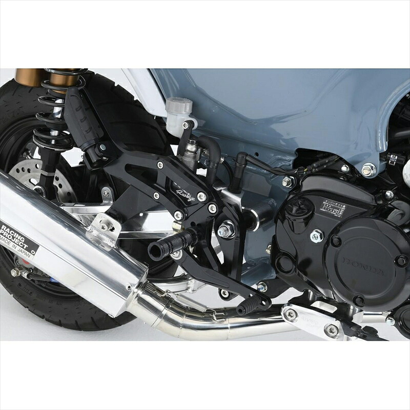 バイクパーツ ステップオーヴァーレーシング バックステップ 4P タンデム BLK51-123-11B 4539770125133DAX125 22-23/24-｜バイク・バイク用品はとやグループ