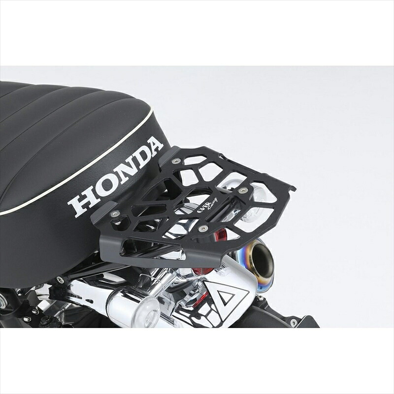 バイクパーツ オーヴァーレーシング リアキャリア BLK 61-013-02 4539770125232 モンキー125 -20/21-23/24-