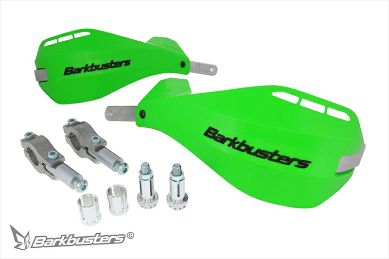 ハンドル バークバスターズ Two PointMount Straight 22mm GREEN EGO-201-00-GR 4580779593034 取寄品