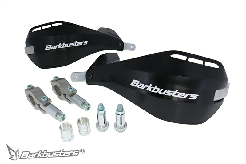 ハンドル バークバスターズ Two PointMount Straight 22mm Mini Handguard/BLACK/WHITE EGO-204-00-BK 4580779593171 取寄品