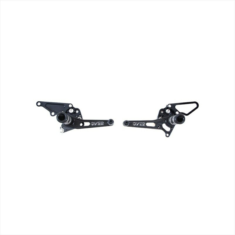 バイクパーツ ステップ オーヴァーレーシング バックステップ 4POS BLK 51-26-01B 4539770086441 XJR1200/1300