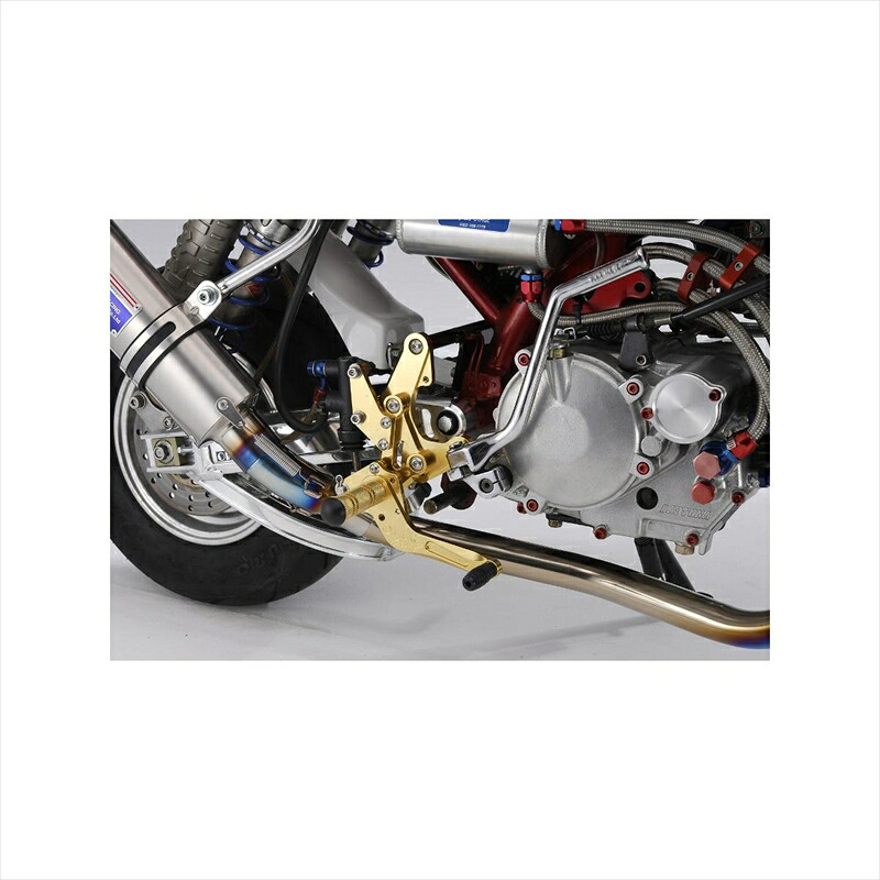 バイクパーツ ステップオーヴァーレーシング バックステップ 4POS/GLD51-01-12G 4539770086977MONKEY(ディスク)｜バイク・バイク用品はとやグループ
