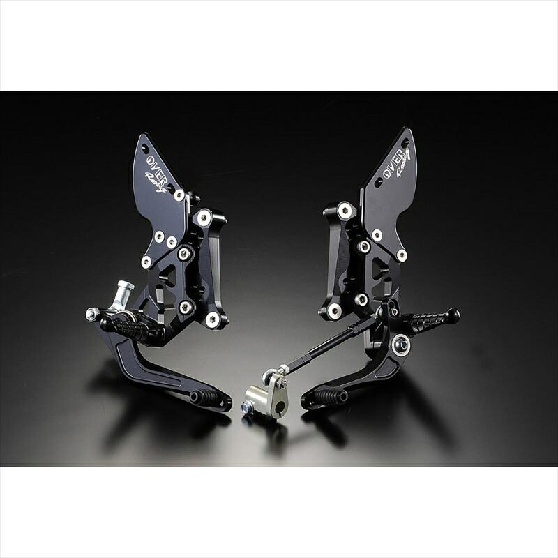 バイクパーツ ステップオーヴァーレーシング バックステップ GPパフォーマンス BLK51-01-22B 4539770087837MONKEY(ディスク)|バイク・バイク用品はとやグループ