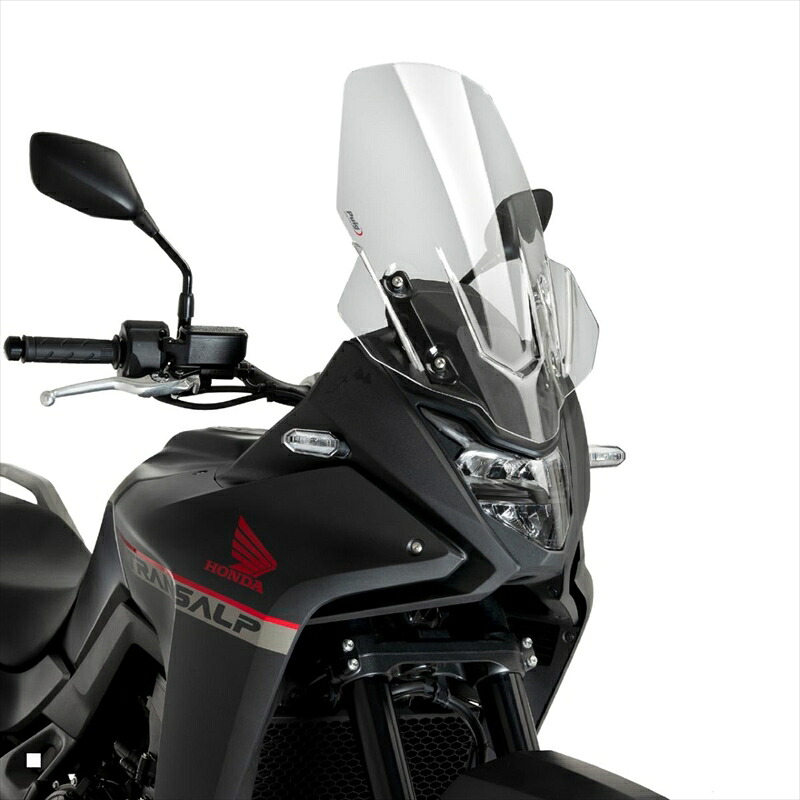 バイクパーツPUIG(プーチ) ツーリングスクリーン クリア 21656W4571415048995XL750 Transalp 23-24｜バイク・バイク用品はとやグループ