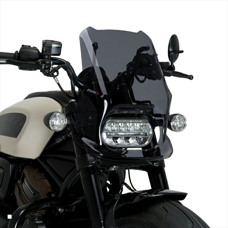 バイクパーツ 外装 プーチ ニュージェネレーションNKスクリーン SPORT ダークスモーク 21321F 4571415048544 HARLEY-D SPORTSTER S RH1250S 21-23