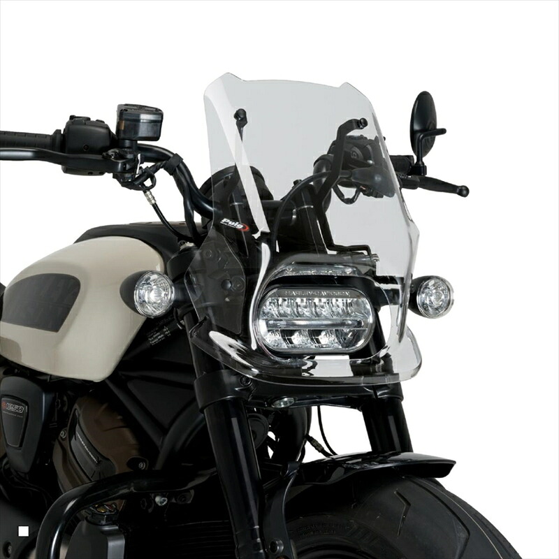 バイクパーツ 外装プーチ ニュージェネレーションNKスクリーン SPORT クリア21321W 4571415048575HARLEY-D SPORTSTER S RH1250S 21-23｜バイク・バイク用品はとやグループ