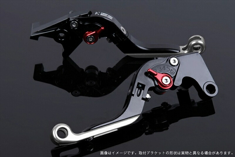 【5日前後で発送】 ハンドル エスエスケイ スピードラ アジャストレバー 可倒延長式 ブラック/レッド/シルバー GSX250Sカタナ GSX400Sカタナ SU0405849-RDSR 4589995563388 取寄品｜バイク・バイク用品はとやグループ