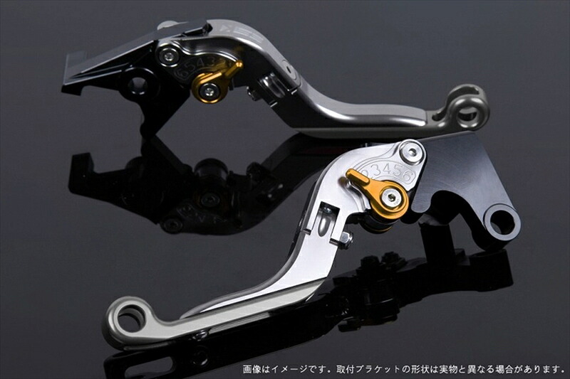 【5日前後で発送】 ハンドル エスエスケイ スピードラ アジャストレバー 可倒延長式 チタン/ゴールド/チタン GSX250Sカタナ GSX400Sカタナ SU0405853-GDTM 4589995564262 取寄品｜バイク・バイク用品はとやグループ