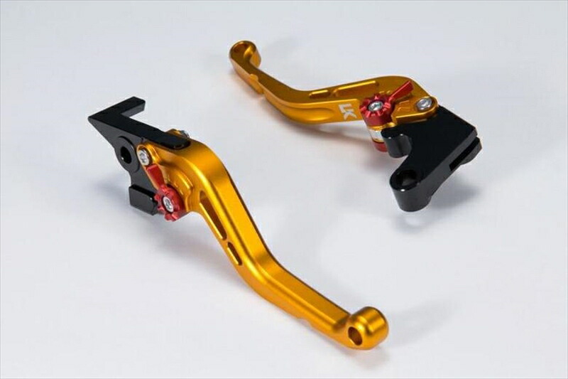 バイクパーツ U-KANAYA(ユーカナヤ) レバーセット STD/ショート GD/RD KA075-086-0212 4550646052384 ツヤケシ Z900 18-24