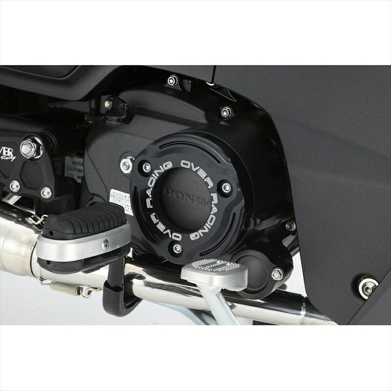 バイクパーツ オーヴァーレーシング クアッチアウターカバー BLK 57-124-01B 4539770126260 C125(21-23)
