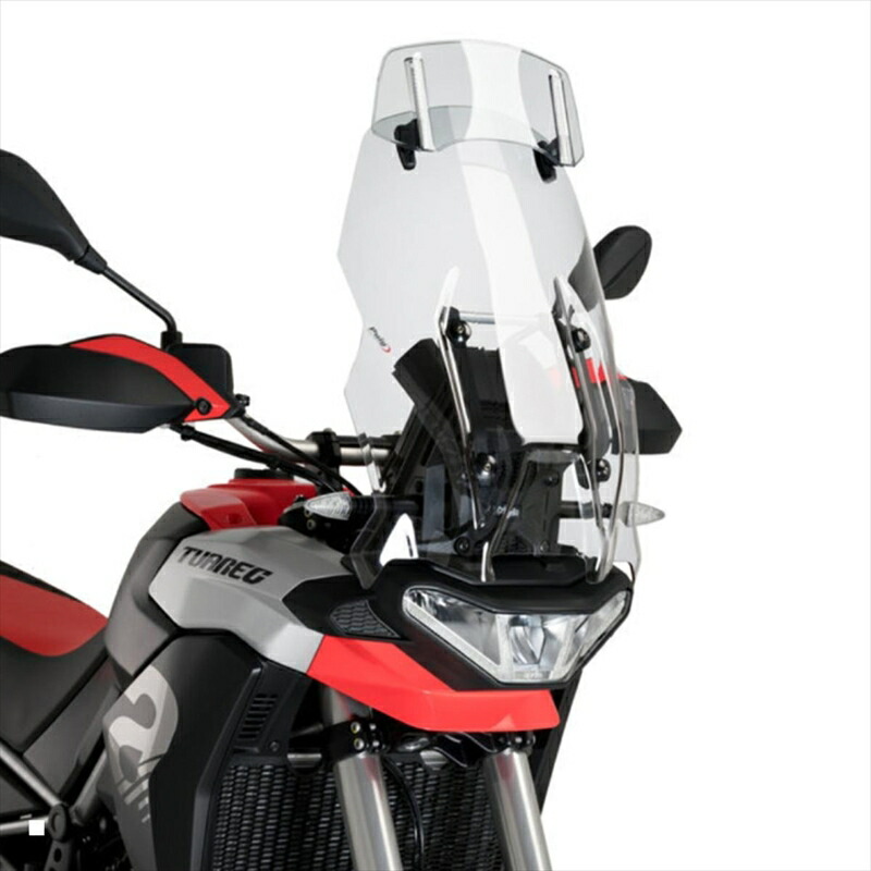 バイクパーツ 外装 プーチ ツーリングスクリーン バイザー付 クリア 21183W 4571415049831 TUAREG660 22-24